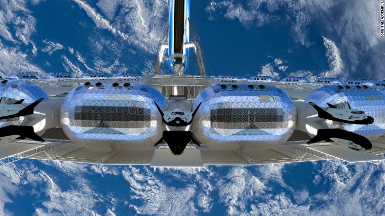 Inside The Space Hotel Scheduled To Open In 25 Cnn Travel