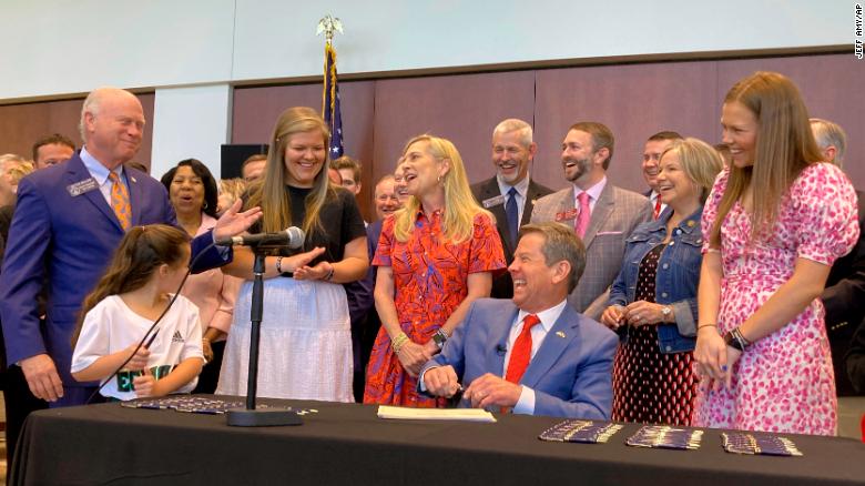 Georgia Gov. Kemp signs bill into law that limits discussions about race in classrooms