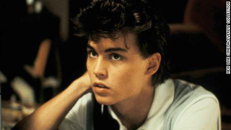 Johnny Depp in a scene from &quot;A Nightmare on Elm Street.&quot; 