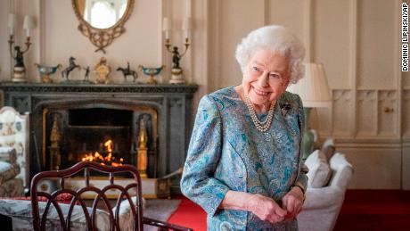 Drottningen tog emot Schweiz president på Windsor Castle i torsdags.