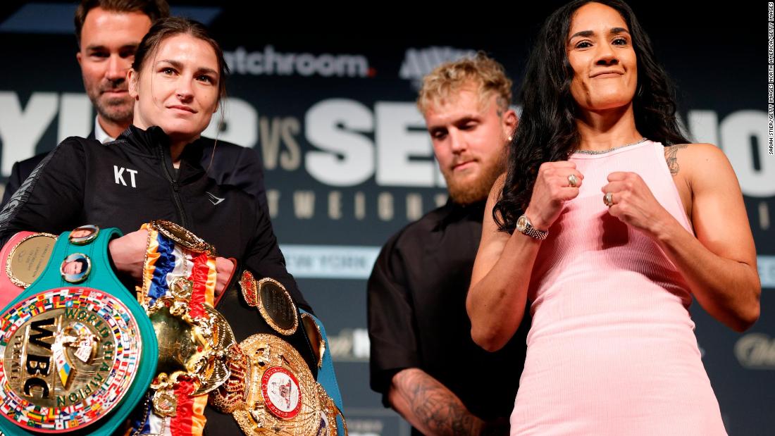 Promoters aim for a sellout at Madison Square Garden as Katie Taylor and  Amanda Serrano take to the ring