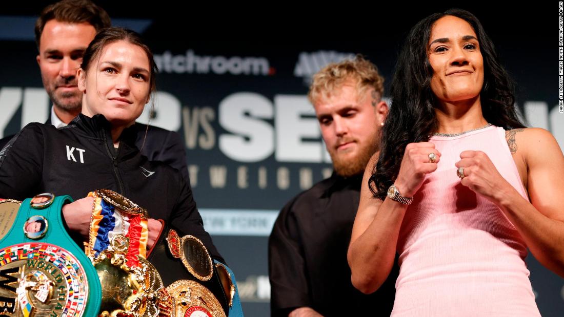 Katie Taylor vs. Amanda Serrano: MSG battle for lightweight supremacy – CNN Video