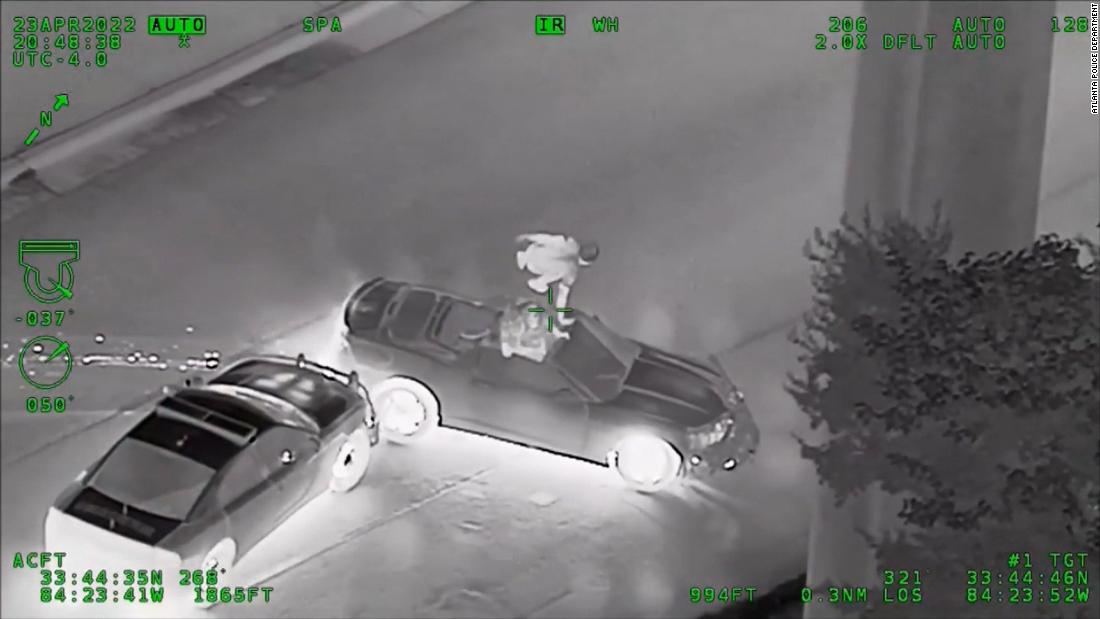 Watch police use thermal imaging in high-speed chase