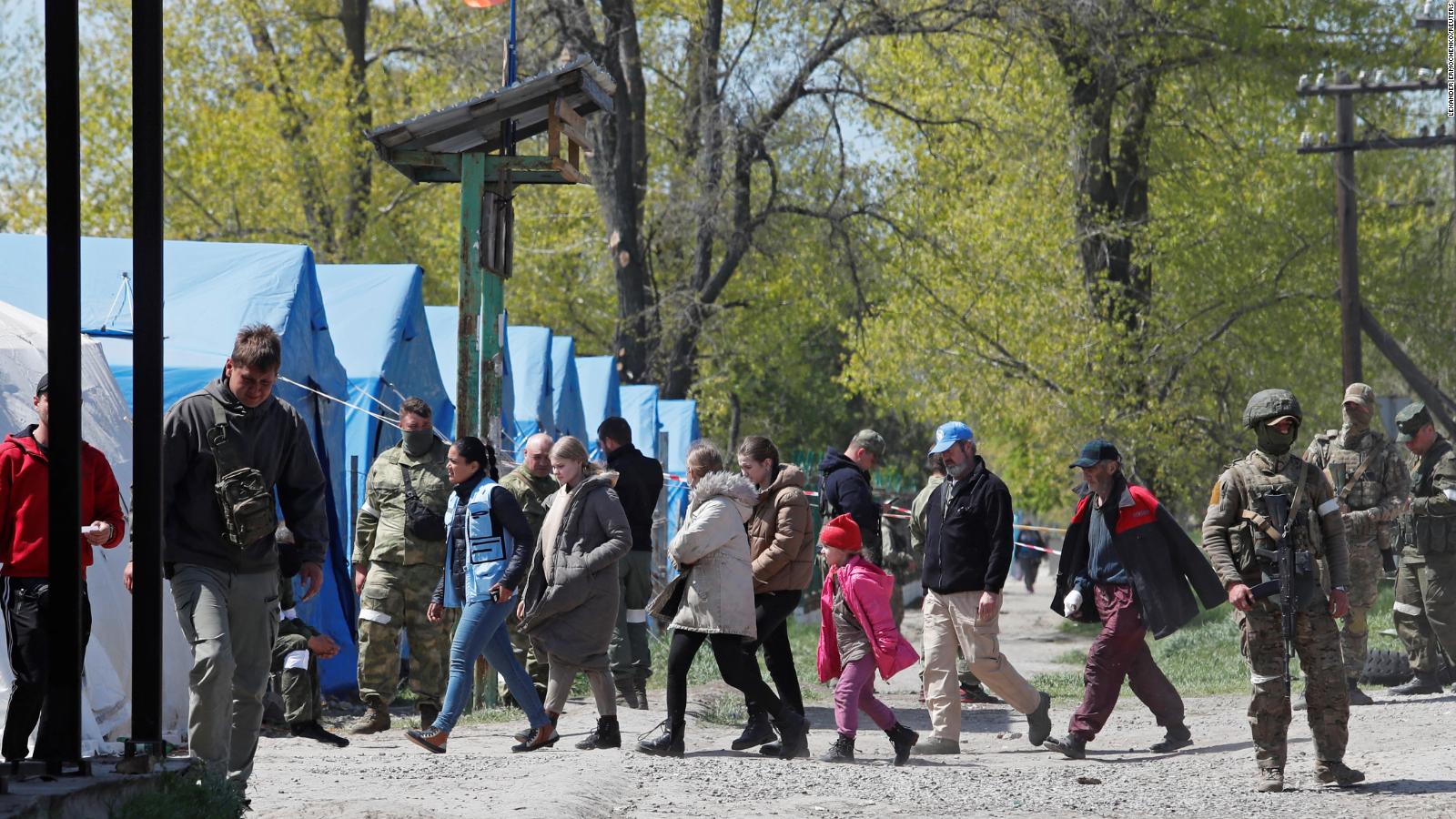 Russian filtration camps Ukrainians must endure a brutal process to