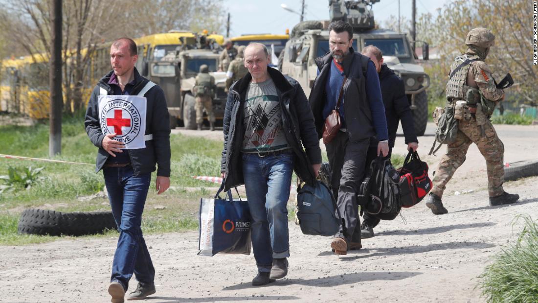 Live updates: Russia’s war in Ukraine, Mariupol evacuations continue