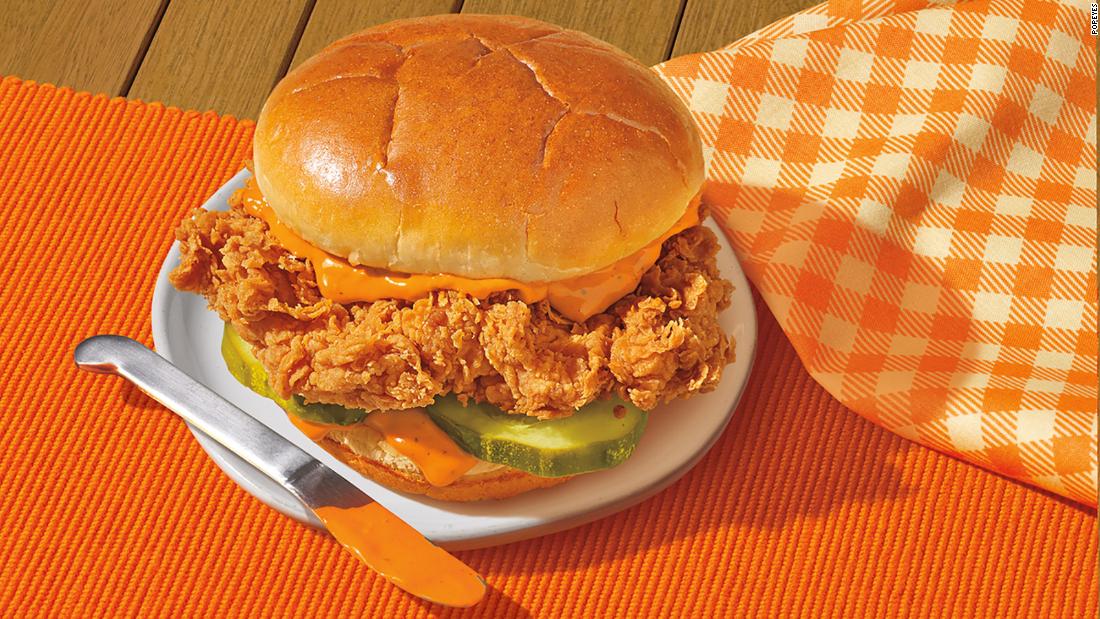 Popeyes launches new spicy chicken sandwich as competition heats up CNN