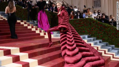 NEW YORK, NEW YORK - MAY 02: Gigi Hadid attends The 2022 Met Gala Celebrating &quot;In America: An Anthology of Fashion&quot; at The Metropolitan Museum of Art on May 02, 2022 in New York City. (Photo by John Shearer/Getty Images)