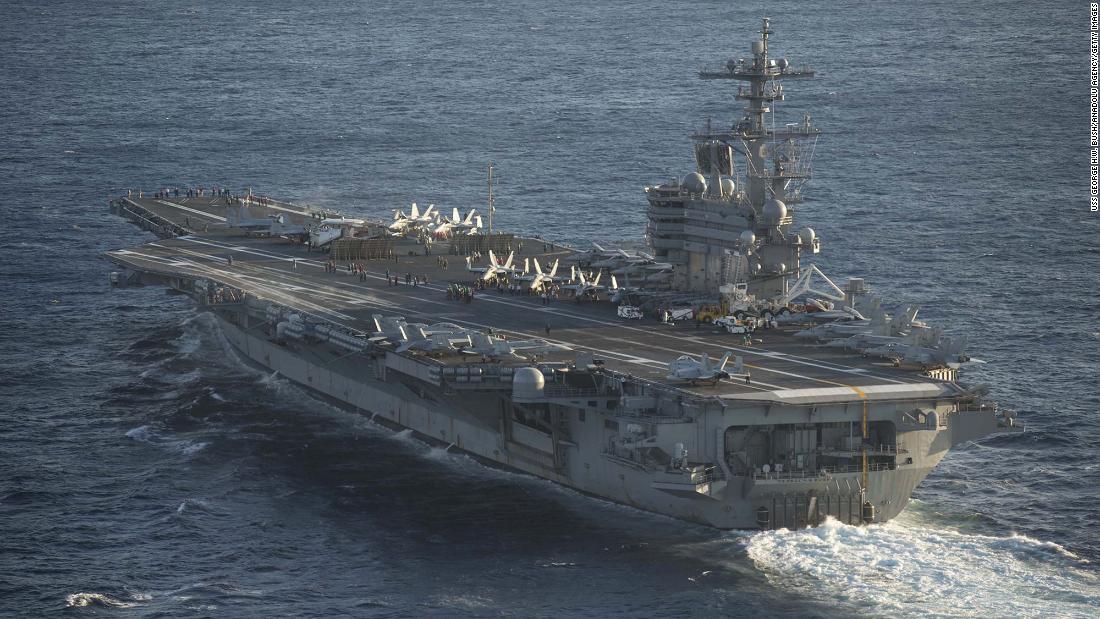 More than 200 sailors moved off aircraft carrier after multiple suicides