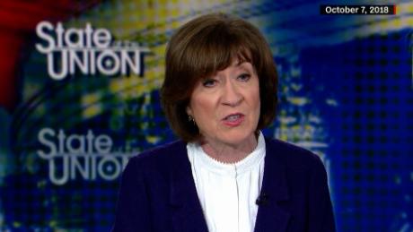 A 2018 exchange between Susan Collins and Jake Tapper on Roe that you need to see