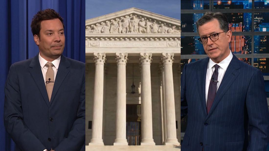 Late night hosts compare SCOTUS draft opinion to dystopian series – CNN Video