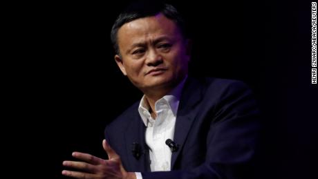 Jack Ma, grunnlegger av Alibaba, i Paris i 2019. 
