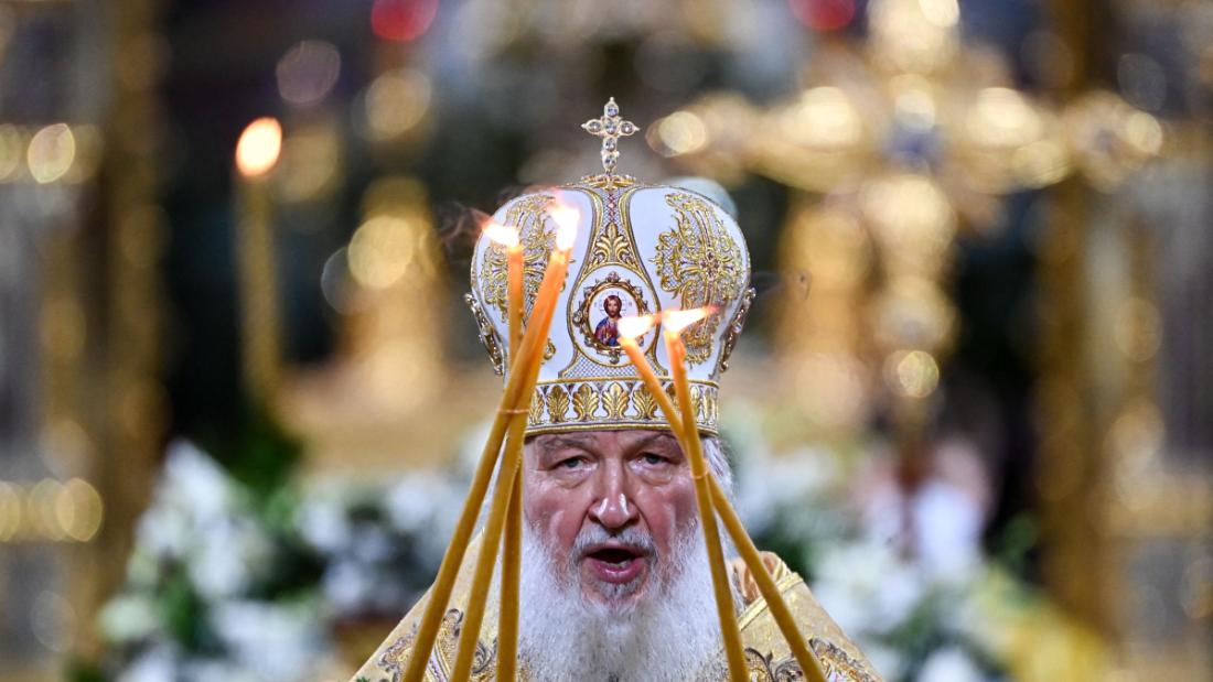 Patriarch Kirill says Russian soldiers dying in Ukraine will be cleansed of all sin