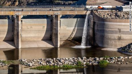 Cachuma Lake on California&#39;s Central Coast releases water downstream to recharge groundwater for agriculture interests and communities in the Santa Ynez Valley.