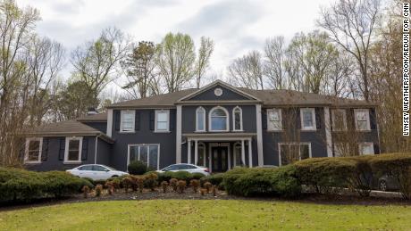 The six-bedroom home sits on a hill in a gated community south of Atlanta, away from prying neighbors and fans who might pop in unannounced.
