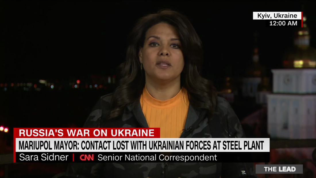 Ukrainian soldiers inside the besieged Mariupol steel plant say Russian forces have breached the complex – CNN Video