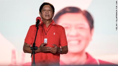 Philippines election: Polls close in race that could put Marcoses back in power