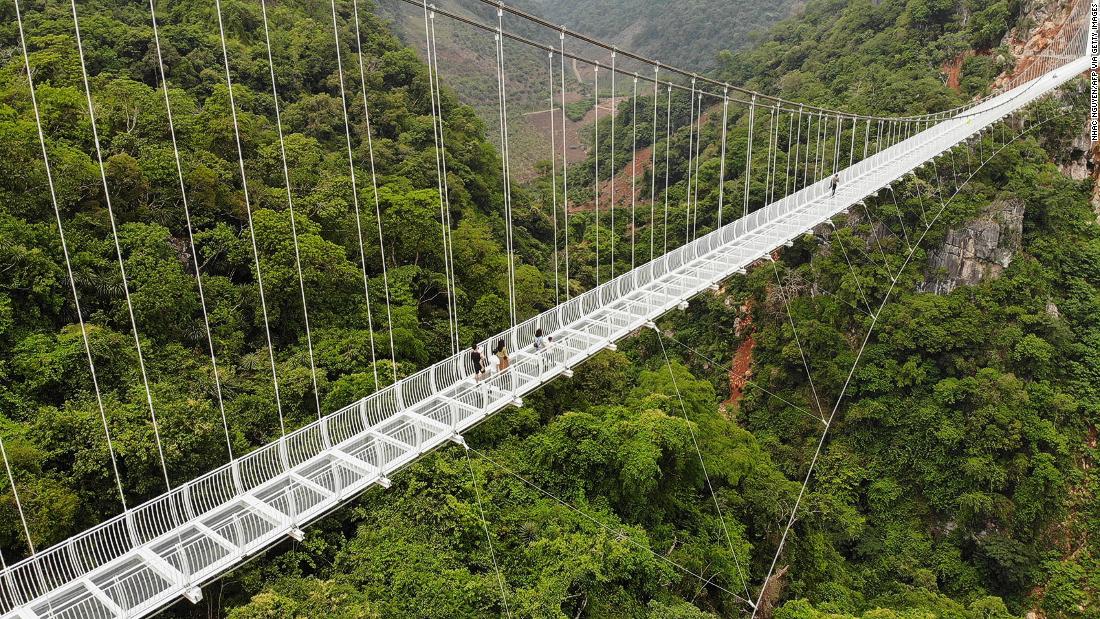 This terrifying new glass bridge might be the world's longest