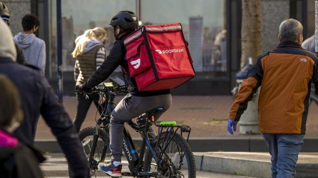 DoorDash's business continues to boom two years into the pandemic