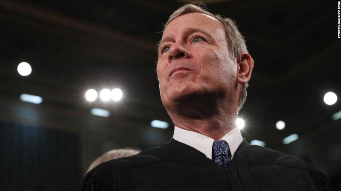 With an unprecedented leak, Roberts appears suddenly ineffectual