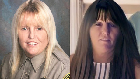ABD Polis Teşkilatı'ndan bir fotoğraf, Vicki White'ın nasıl görünebileceğini gösterdi.  koyu saçlı gibi.