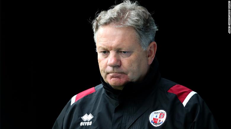 Crawley Town FC manager John Yems out after allegations he used discriminatory language