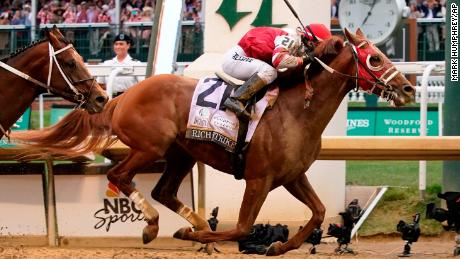 Long-shot Rich Strike stuns crowd and wins the 148th Kentucky Derby