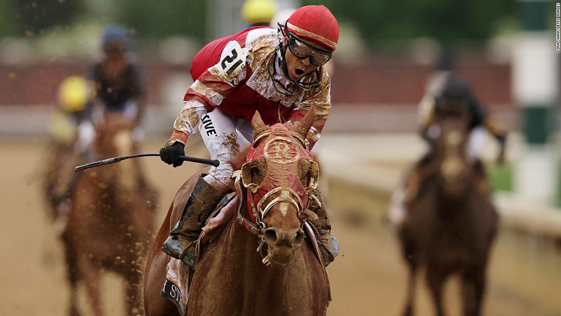 Rich Strike finishes first at the 148th Kentucky Derby