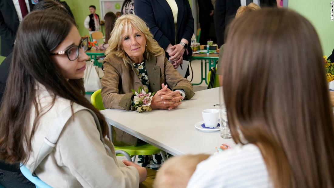 First lady Jill Biden makes unannounced trip to Ukraine