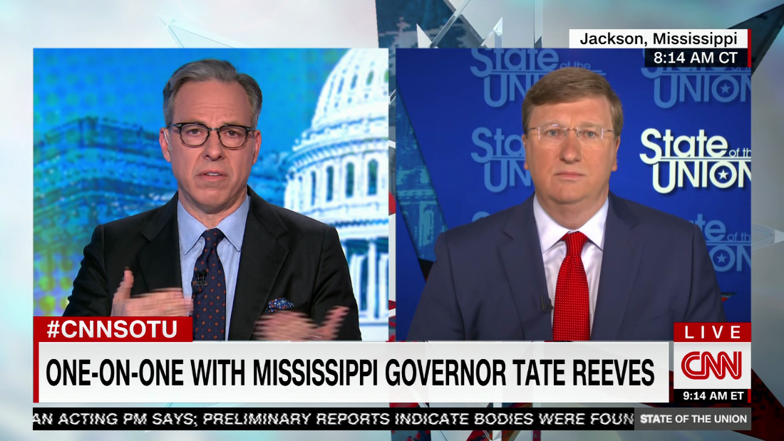 MS Gov. Reeves: Not looking at banning contraception ‘at this time’ – CNN Video