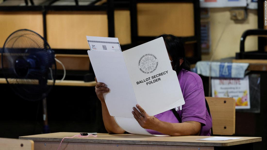 Philippines Election Polls Close In Race That Could Put Marcoses Back