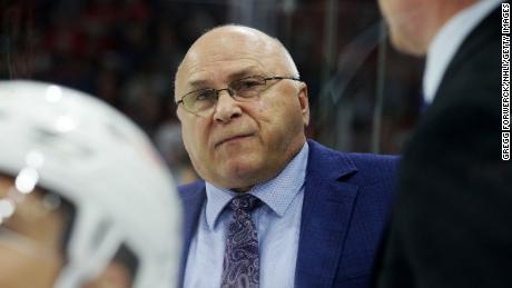 Barry Trotz was fired as head coach of the New York Islanders on Monday.