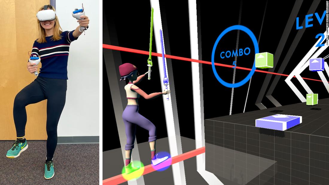Pebish Formindske Knop These researchers came up with a solution for one of VR's biggest issues:  tracking your legs | CNN Business