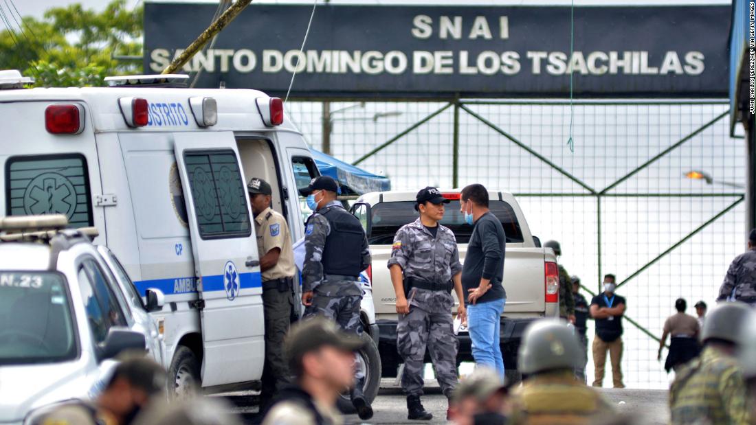 More than 40 dead in Ecuador prison riot