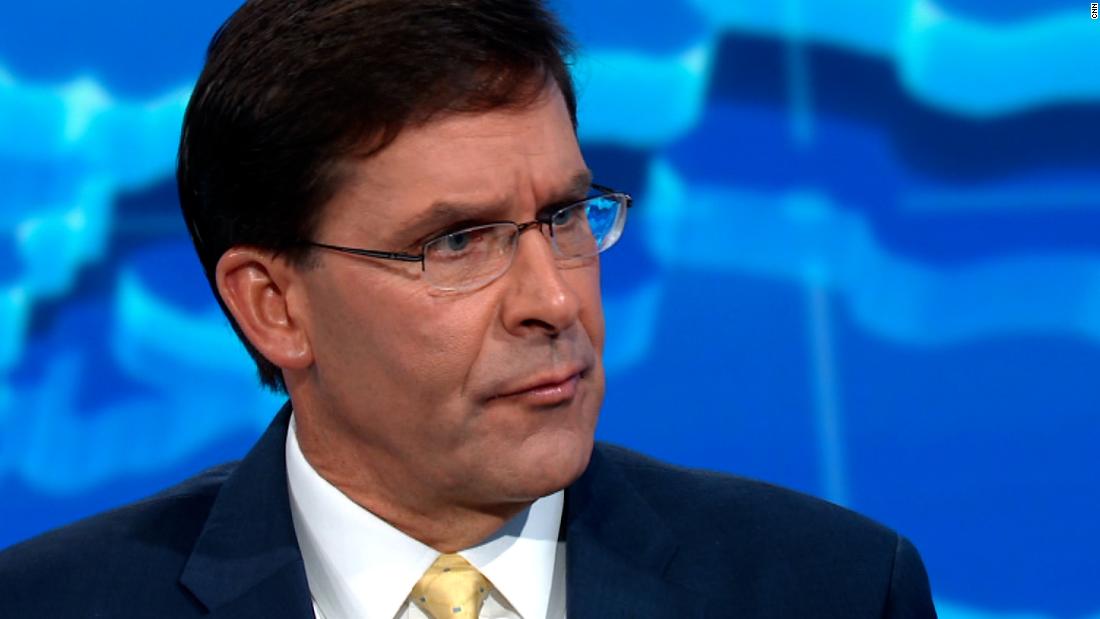 Video: Mark Esper ‘dumbfounded’ by Trump’s suggestion to shoot protesters – CNN Video