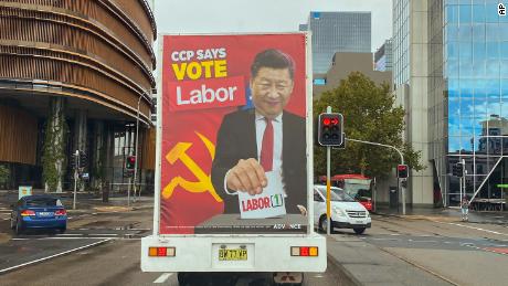 يلوح في الأفق شي جين بينغ في الانتخابات الأسترالية