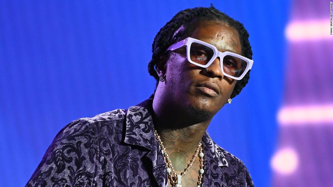 Young Thug indicted on gang-related charges in Atlanta
