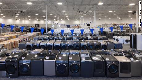 A new Best Buy outlet store in Charlotte, North Carolina.