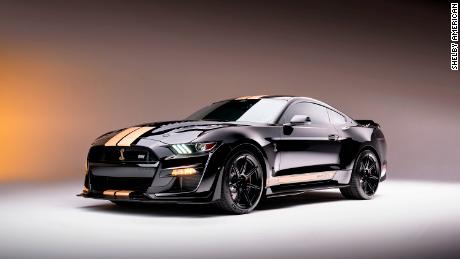 Only 25 of these Mustang Shelby GT500-H will be available, most in black.