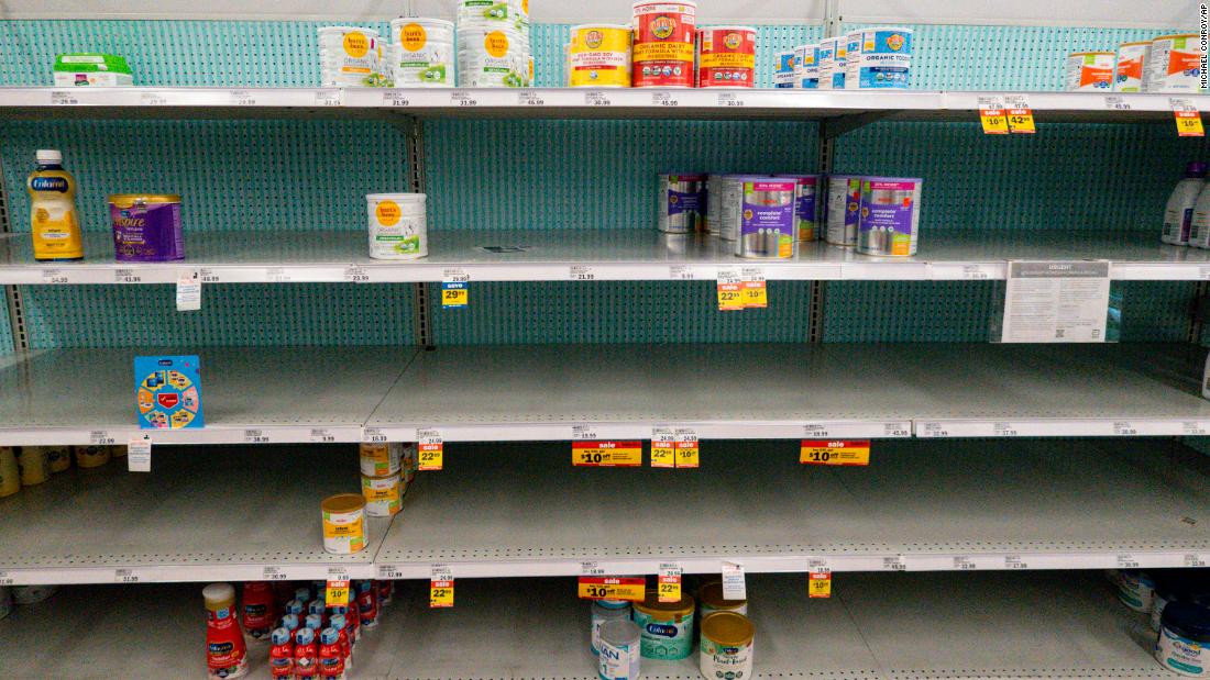 Biden administration taking logistical steps to support infant formula shortage