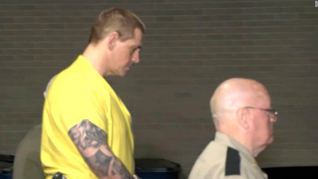 Recaptured fugitive Casey White returns to Alabama for court arraignment after being on the run from authorities for 11 days