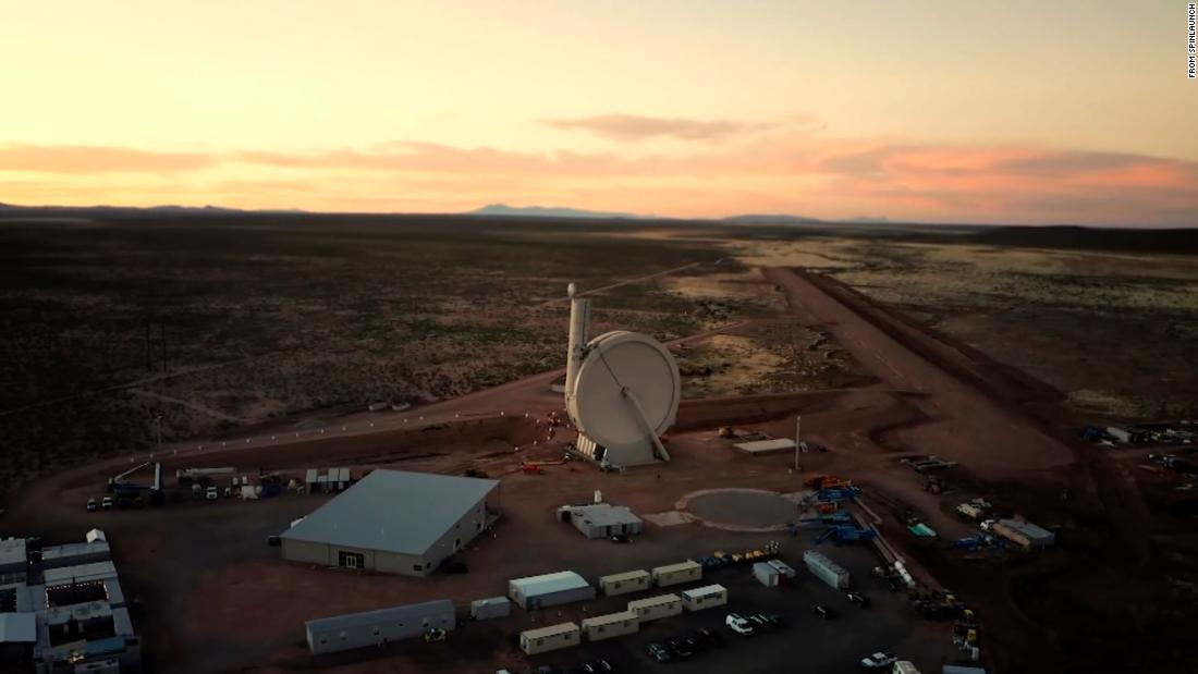 Watch a space startup spin a projectile into the sky at more than 1,000 miles per hour