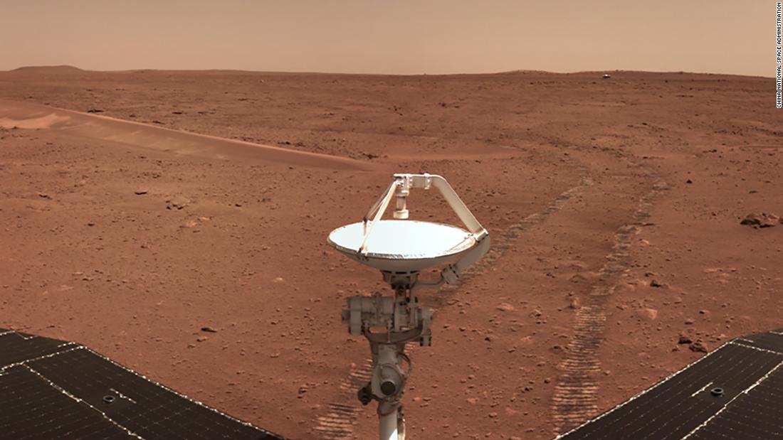 Rover chino hace sorprendente descubrimiento de agua en el lugar de aterrizaje en Marte