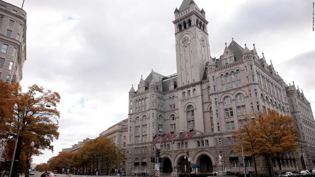 Trump sells Washington hotel lease to investment group