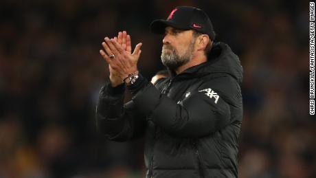 Klopp&#39;s Liverpool has won the Carabao Cup, is mathematically in contention for the Premier League, and will play in the FA Cup and Champions League finals.