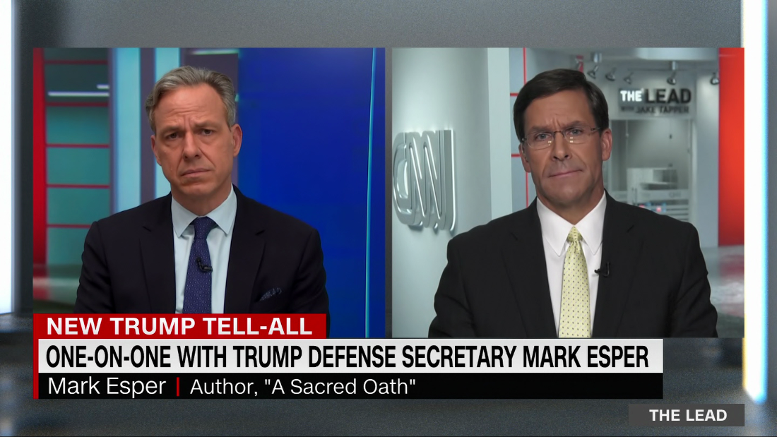 Explosive new memoir details many illegal and immoral actions Donald Trump and his aides were suggesting to top military brass – CNN Video