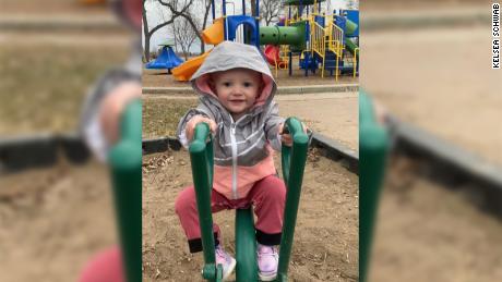 Two-year-old Baelyn Schwab is part of an investigation into recent cases of severe hepatitis among children.
