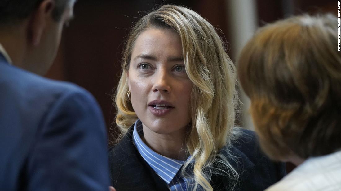 Amber Heard resumes testimony in Johnny Depp defamation trial