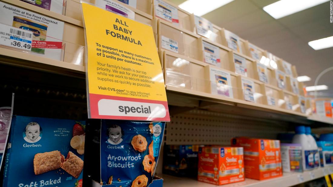 These families buy about half of infant formula nationwide. Here’s how the Biden administration is trying to help them