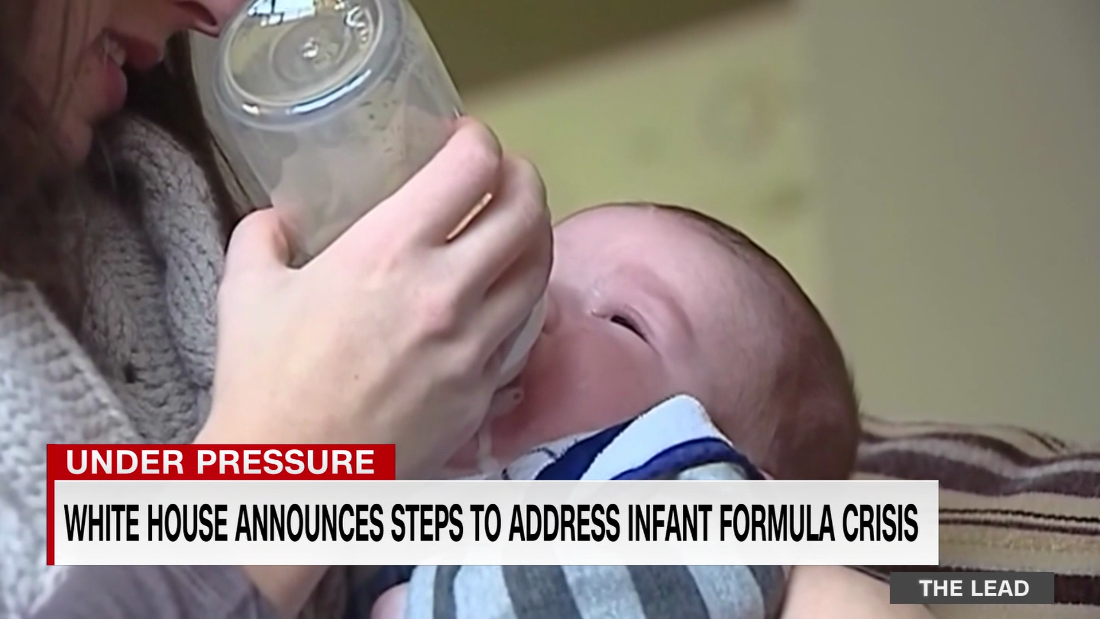 The White House announces steps to address the infant formula shortages — but won’t call it a crisis – CNN Video
