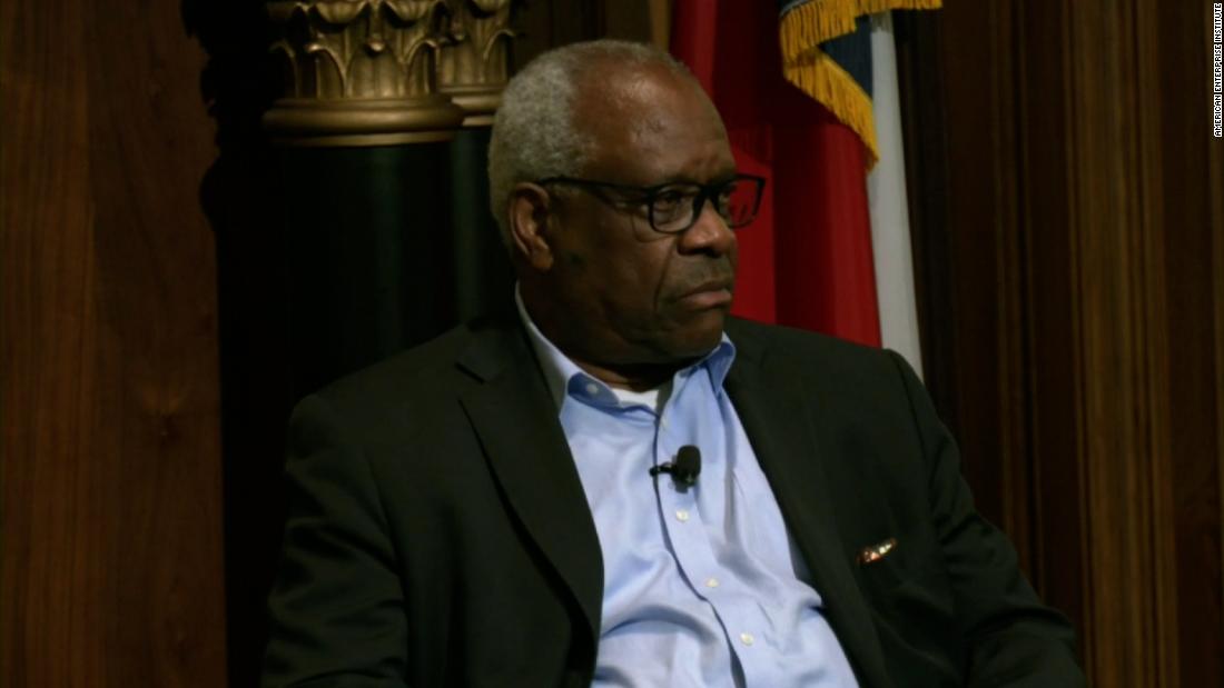 Justice Clarence Thomas speaks out after Roe v. Wade draft leak – CNN Video